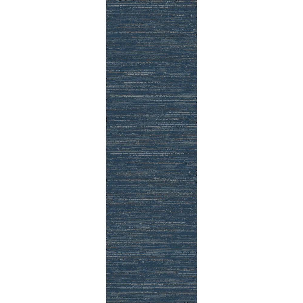 Dynamic Rugs 3586-500 Savoy 2.2 Ft. X 7.7 Ft. Finished Runner Rug in Navy